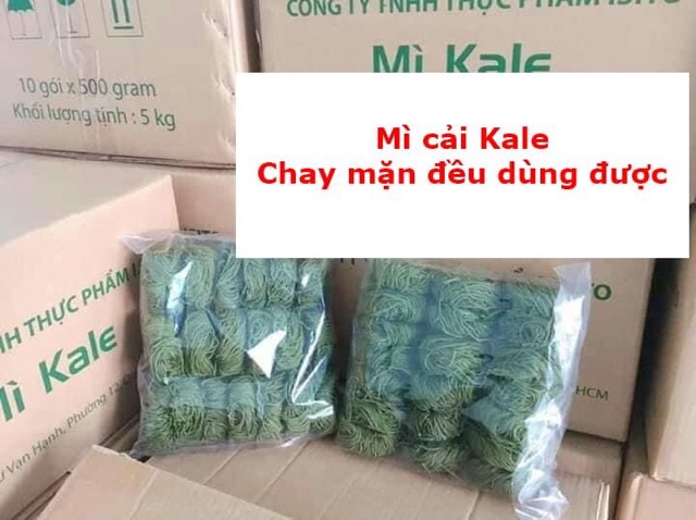 Mì cải kale hữu cơ Isito