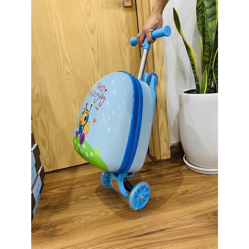 Xe trượt Scooter kèm Vali kéo size 16 inch cho bé