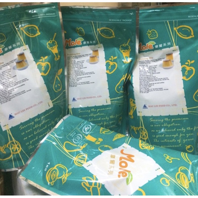 Bột Pudding trứng Mole Maulin 1kg