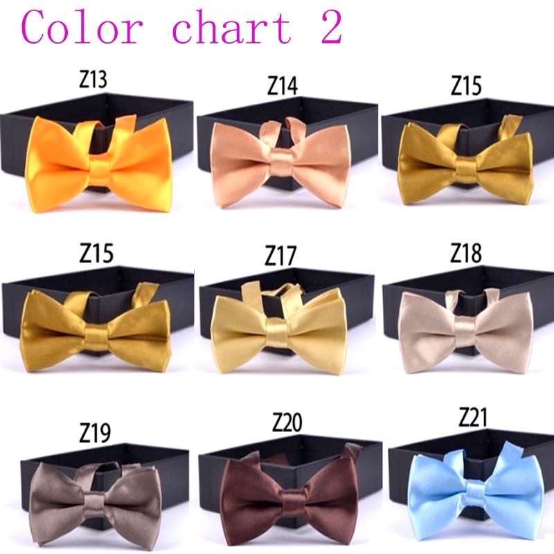 Nơ Đeo Cổ 10cm * 5cm Màu Đen / Trắng / Xanh Dương / Đỏ Dành Cho Trẻ Em