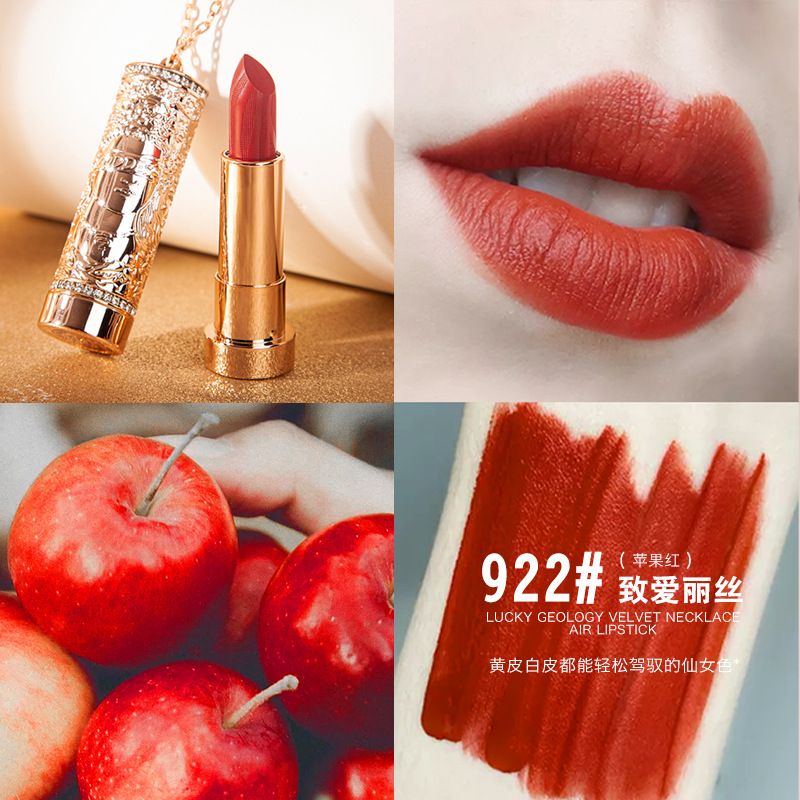 Son môi MACK ANDY mềm mịn như nhung thiết kế vòng đính đá phù hợp cho học sinh | BigBuy360 - bigbuy360.vn