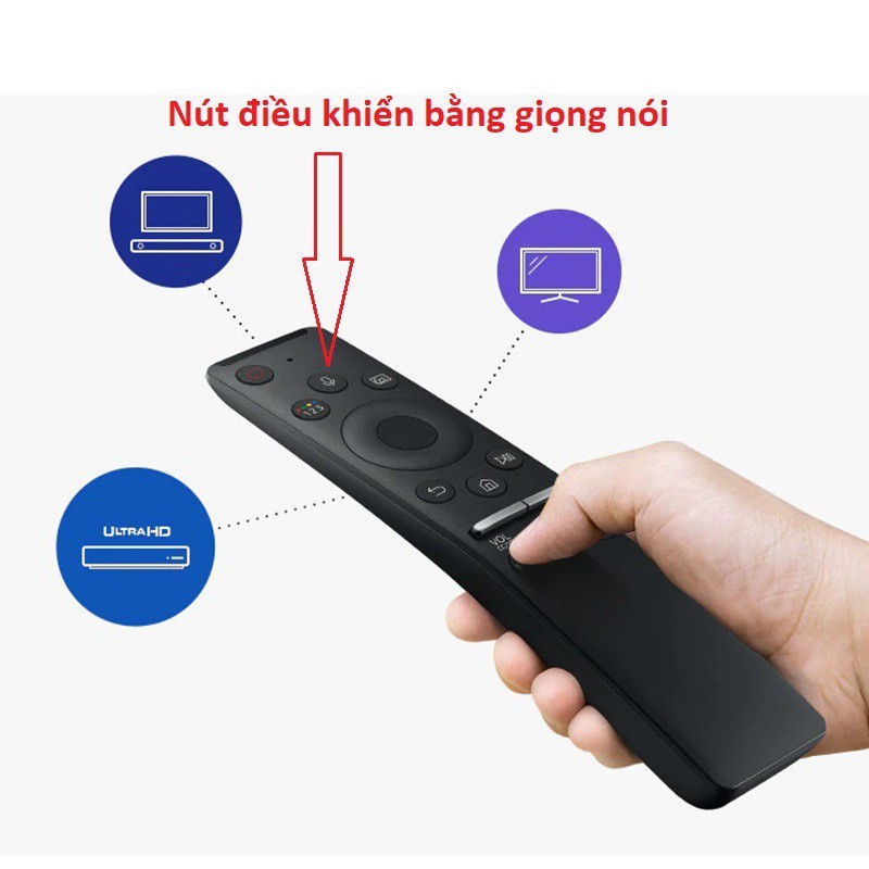 Điều khiển TV Samsung hỗ trợ Giọng nói Tiếng Việt.