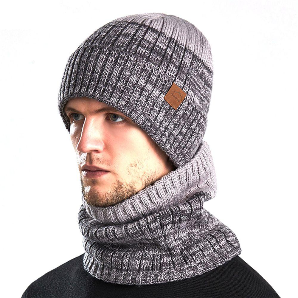 ROWANS Set Mũ beanie Và Khăn Choàng Cổ Giữ Ấm