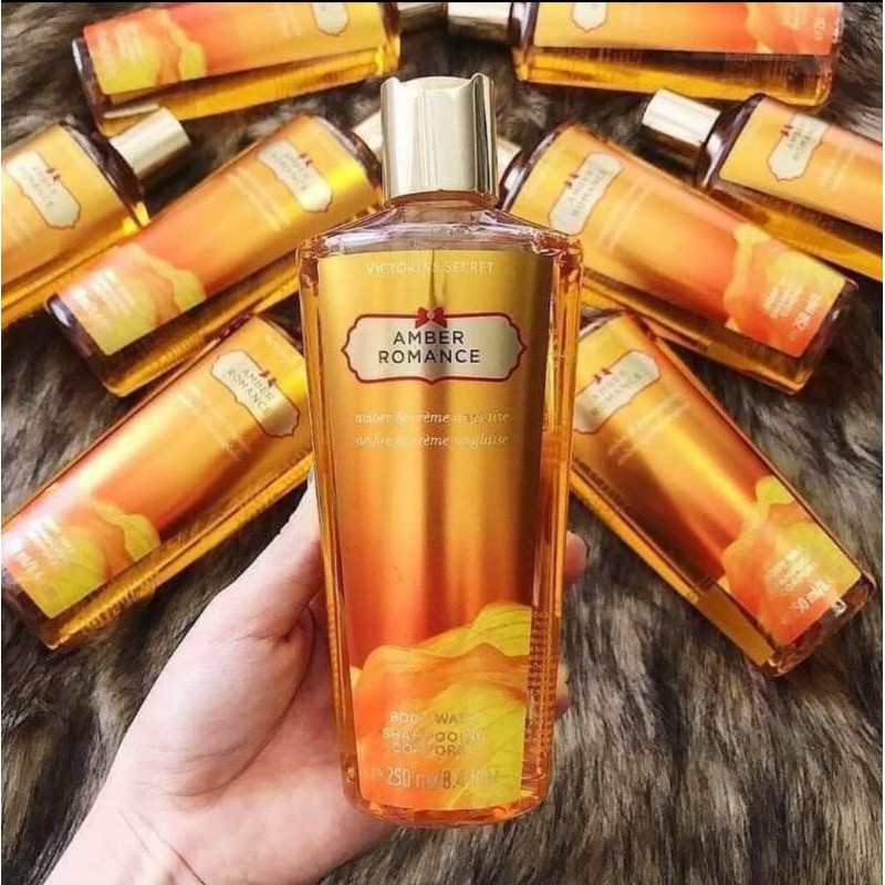 Sữa Tắm Sữa Dưỡng Thể VICTORIA'S SECRET Amber Romance 250ml USA