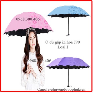 [HÀNG ĐẸP LOẠI 1] Ô DÙ IN HOA, Ô BIẾN GẶP NƯỚC NỞ HOA, CHẤT LIỆU CHỐNG TIA UV, ĐI MƯA ĐI NẮNG-O4