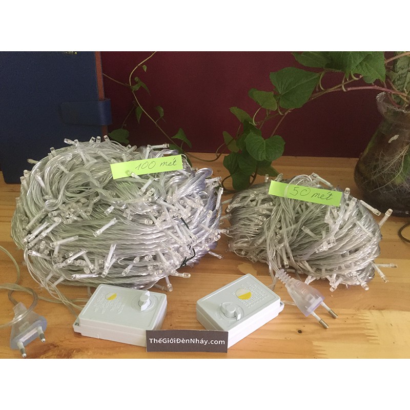 ĐÈN NHÁY LED TRANG TRÍ DÀI 50M