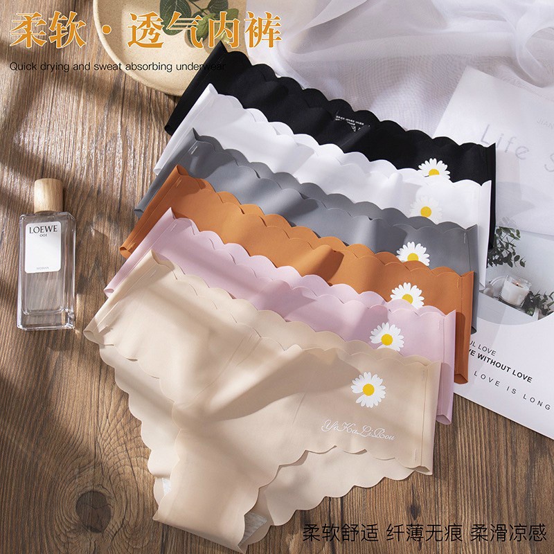 Quần lót su hoa cúc SIÊU XINH mặc mát, không hằn, không lộ viền quần | BigBuy360 - bigbuy360.vn