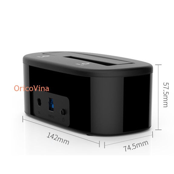 Dock ổ cứng, dock hdd Orico, dùng cho các loại ổ 2.5'' và 3.5''