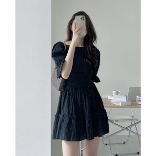 Đầm hở lưng, Váy xốp hở lưng chun sau