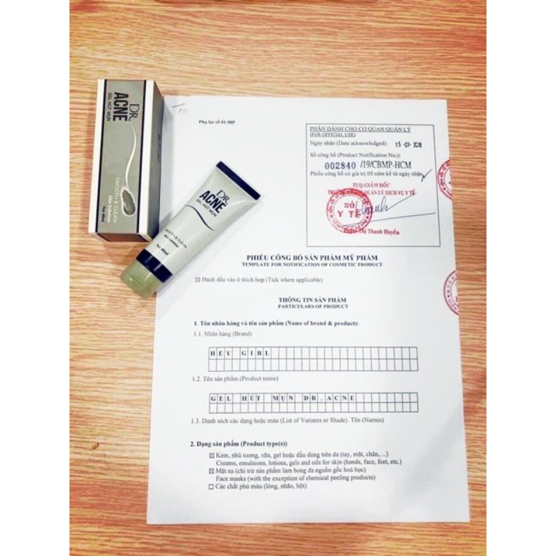 Gel hút mụn DR.ACNE  hải âu việt | BigBuy360 - bigbuy360.vn