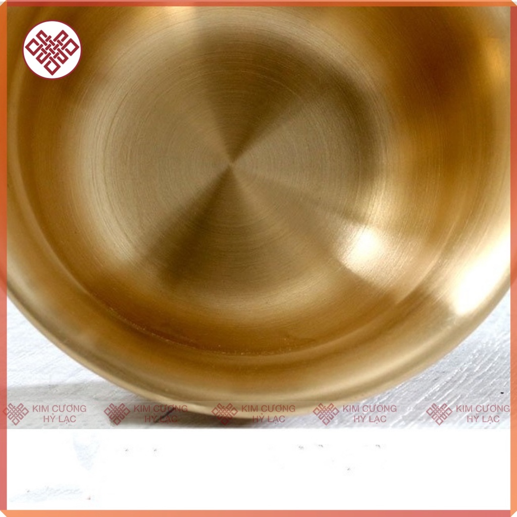 Chén Đồng Đồ Thờ Cúng Mật Tông [Kim Cương Hỷ Lạc] Đồng Cao Cấp