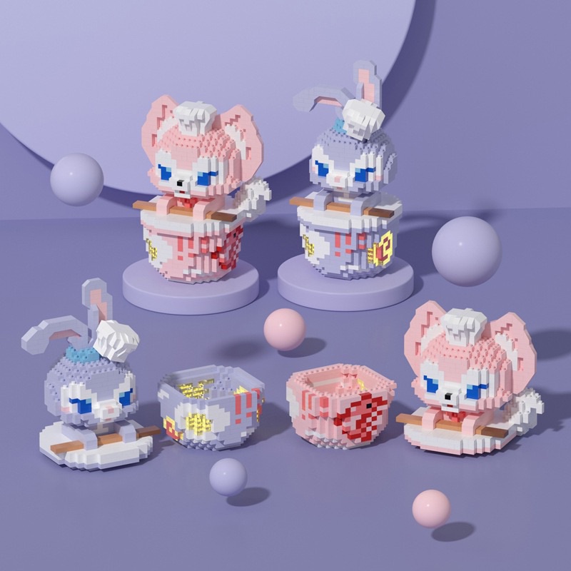 Bộ Đồ Chơi Xếp Hình 3D Vui Nhộn Cho Bé