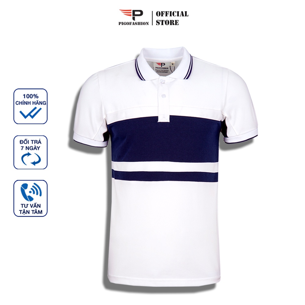 [Mã LTBAUAB19 giảm 7% đơn 99K] Áo thun nam polo ngắn tay có cổ thoáng mát SPPPL.1 PigoFashion chọn phân loại