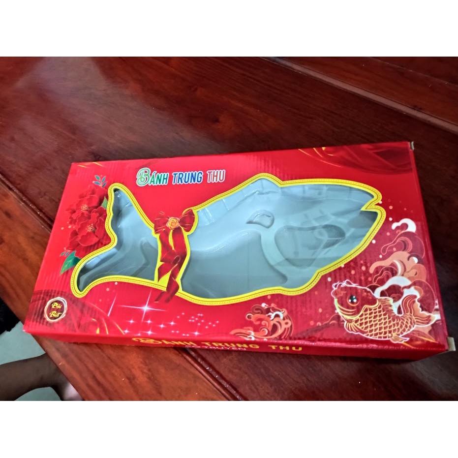 Hộp đựng bánh trung thu cá chép 1kg