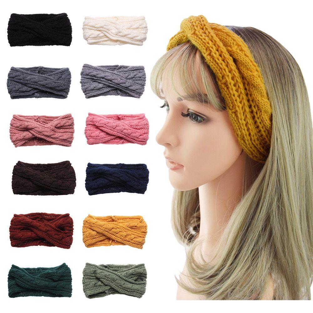 Xiantin Băng Đô Cài Tóc Bằng Polyester Co Giãn Thời Trang Dành Cho