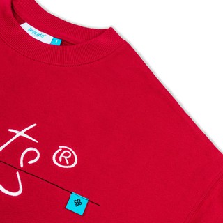 Áo sweater LEVENTS Basic Sweater / Red