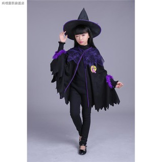 Trang Phục Halloween Phù Thủy Cho Bé Gái