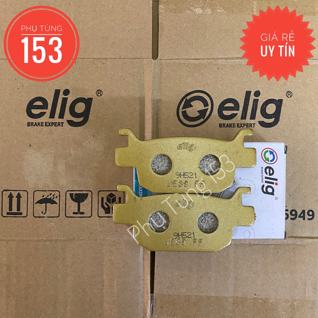 Bố Thắng Đĩa Sau xe SH ý 2 đĩa hiệu Elig - BỐ ĐĨA ELIG - PHỤ TÙNG 153