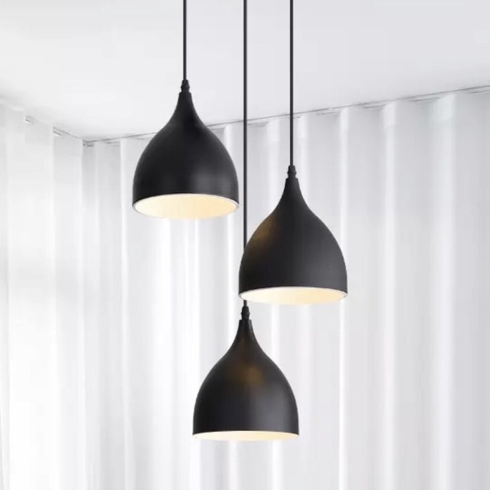 Đèn thả trang trí hiện đại chao giọt nước chưa bao gồm bóng đèn AHN 04