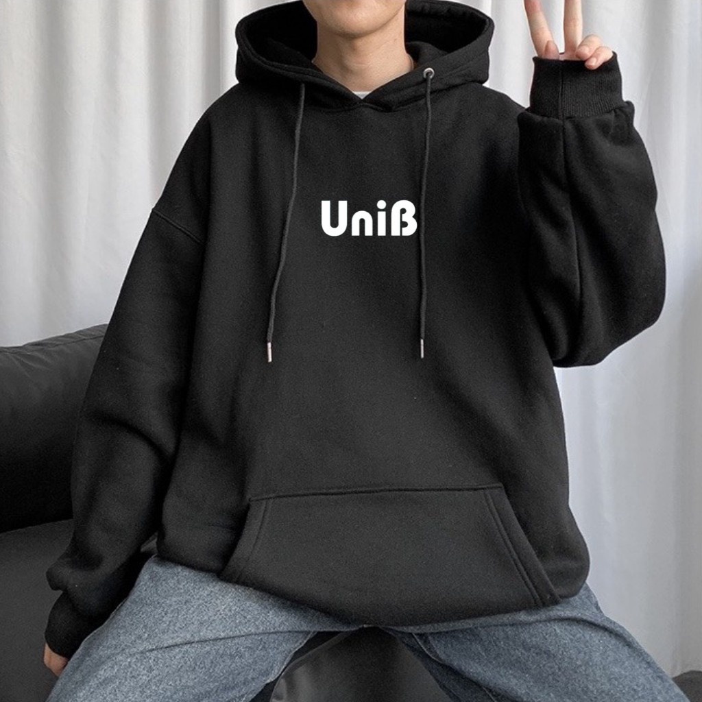 Áo hoodie nữ form rộng dày cute giá rẻ có mũ THE DELIA -  Áo Khoác Nỉ Hoodie UniB KNN29 | BigBuy360 - bigbuy360.vn