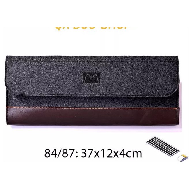 Túi nỉ đựng bàn phím Kelowna dạng nam châm hút/ dây thắt. Phù hợp với bàn phím 6X/ 8X