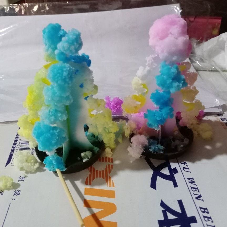 Đồ Chơi Thí Nghiệm Cây Thông Giáng Sinh Nhiều Màu Sắc Cho Bé