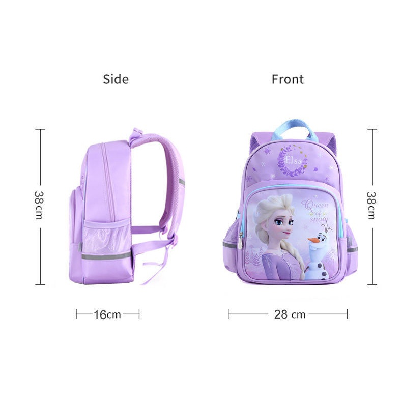 Ba Lô Đi Học Siêu Nhẹ In Hình Disney Ice-1 Dành Cho Bé Lớp 3