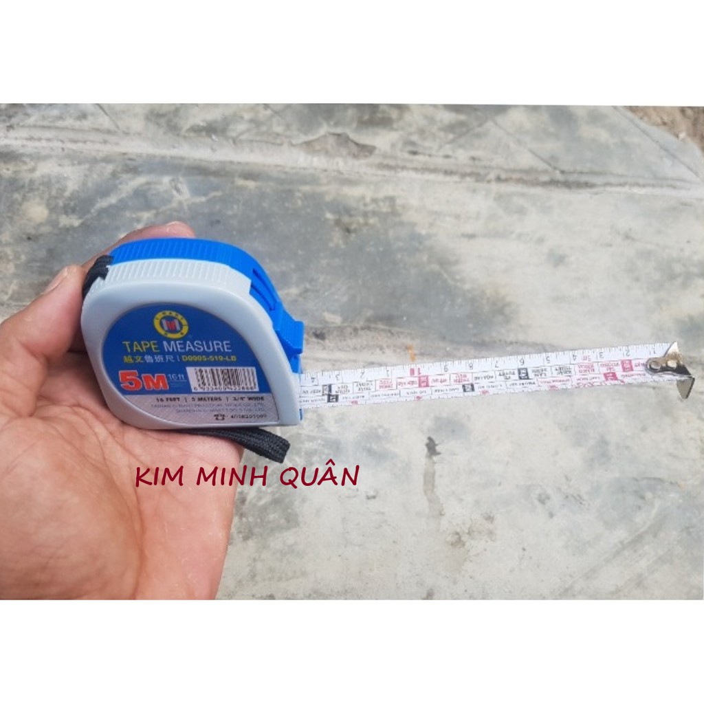 Thước Cuộn Thép Lỗ Ban 5m, 7.5m, 10m D0005 CMART