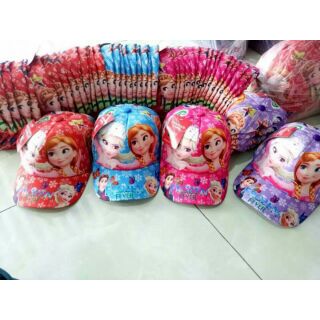 Mũ lưỡi trai Trẻ em elsa, kitty, siêu nhân, xe hơi,...