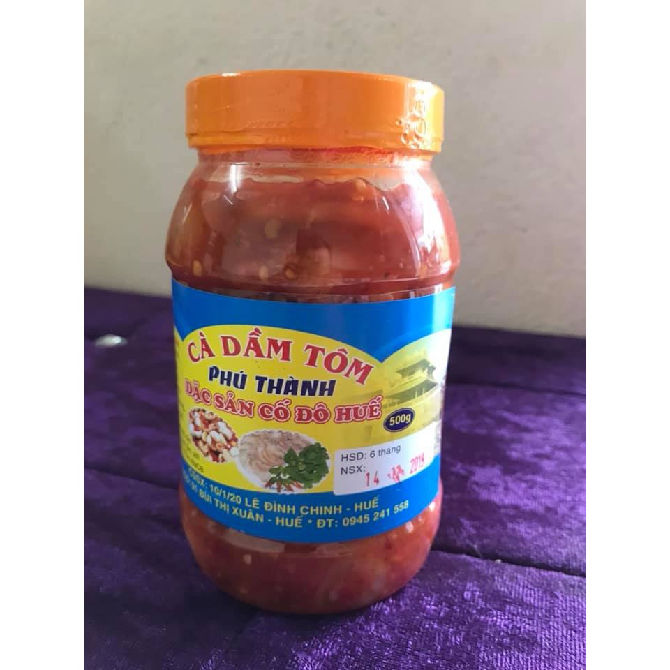 Cà dầm tôm Phú Thành 500g siêu ngon 🎈 Đặc sản Huế 🎈