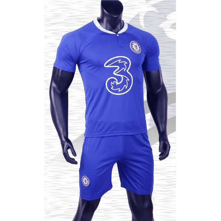 Bộ quần áo đá banh Chelsea Xanh sân nhà 22-23