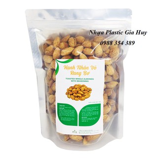 Túi zipper tráng  bạc 18x26cm (1Kg) đựng tinh bột nghệ, trà xanh, thực phẩm tươi sống, thực phẩm chín, các loại hạt, mứt