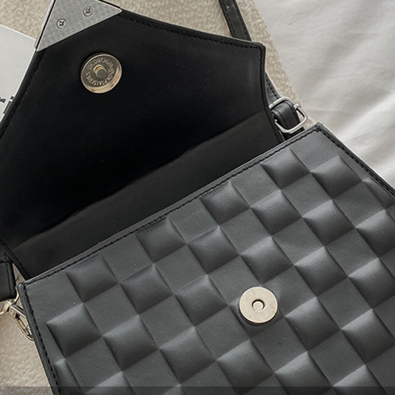 Túi Đeo Chéo Vai Bằng Da PU Thời Trang Đơn Giản Sành Điệu Cho Nữ