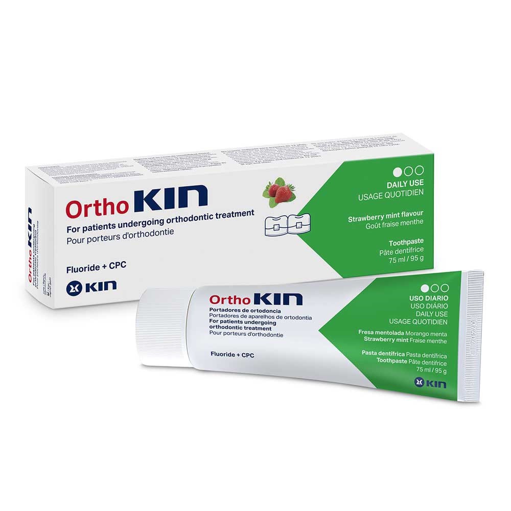 KEM ĐÁNH RĂNG ORTHOKIN DÀNH CHO RĂNG NIỀNG- CHỈNH NHA - ORTHO KIN 75ML