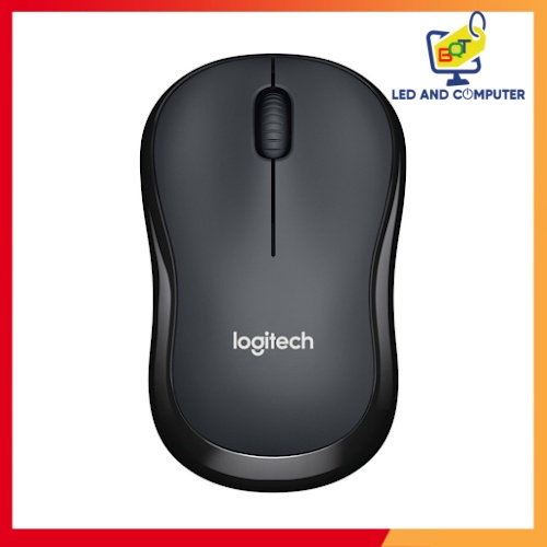 Chuột không dây Logitech Silent M220 Màu Đen Chính Hãng