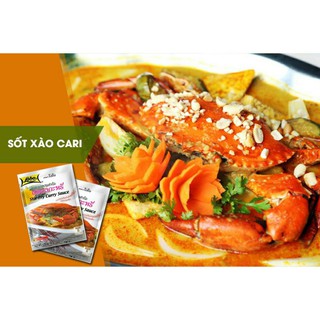 Gói gia vị Sốt Xào Cua Cà Ri Lobo Thái 50g. Stir-Fry Curry Sauce💯 Chính hãng