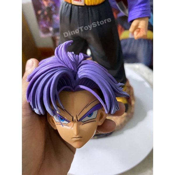 Mô hình figure Trunks cao 50cm 2 đầu thay thế - Mẫu mới Dragon Ball