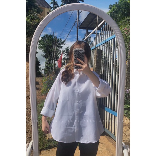 [ FREESHIP ] ÁO SƠMI TRẮNG ĐI HỌC TAY NGẮN & TAY DÀI