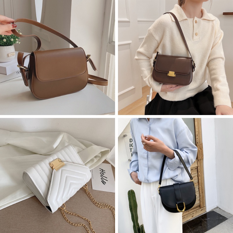 Túi xách nữ túi đeo cheo, túi đeo vai nhiều mẫu - Hàng đẹp, dày nặn, cầm nặng tay, đeo được nhiều kiểu