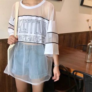 Áo lưới form rộng