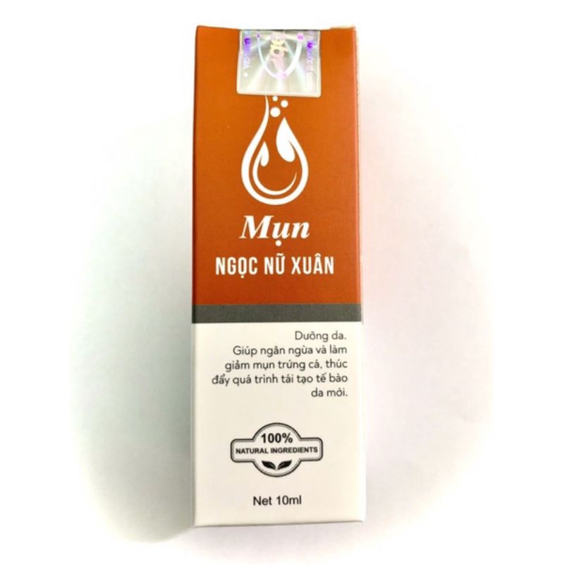 Serum mụn Ngọc Nữ xuân 10ml, ngừa mụn  mờ sẹo giảm thâm hiệu quả sau 7 ngày sử dụng