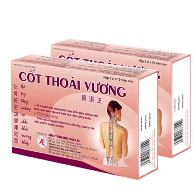 ✅ (CHÍNH HÃNG) Viên Uống CỐT THOÁI VƯƠNG