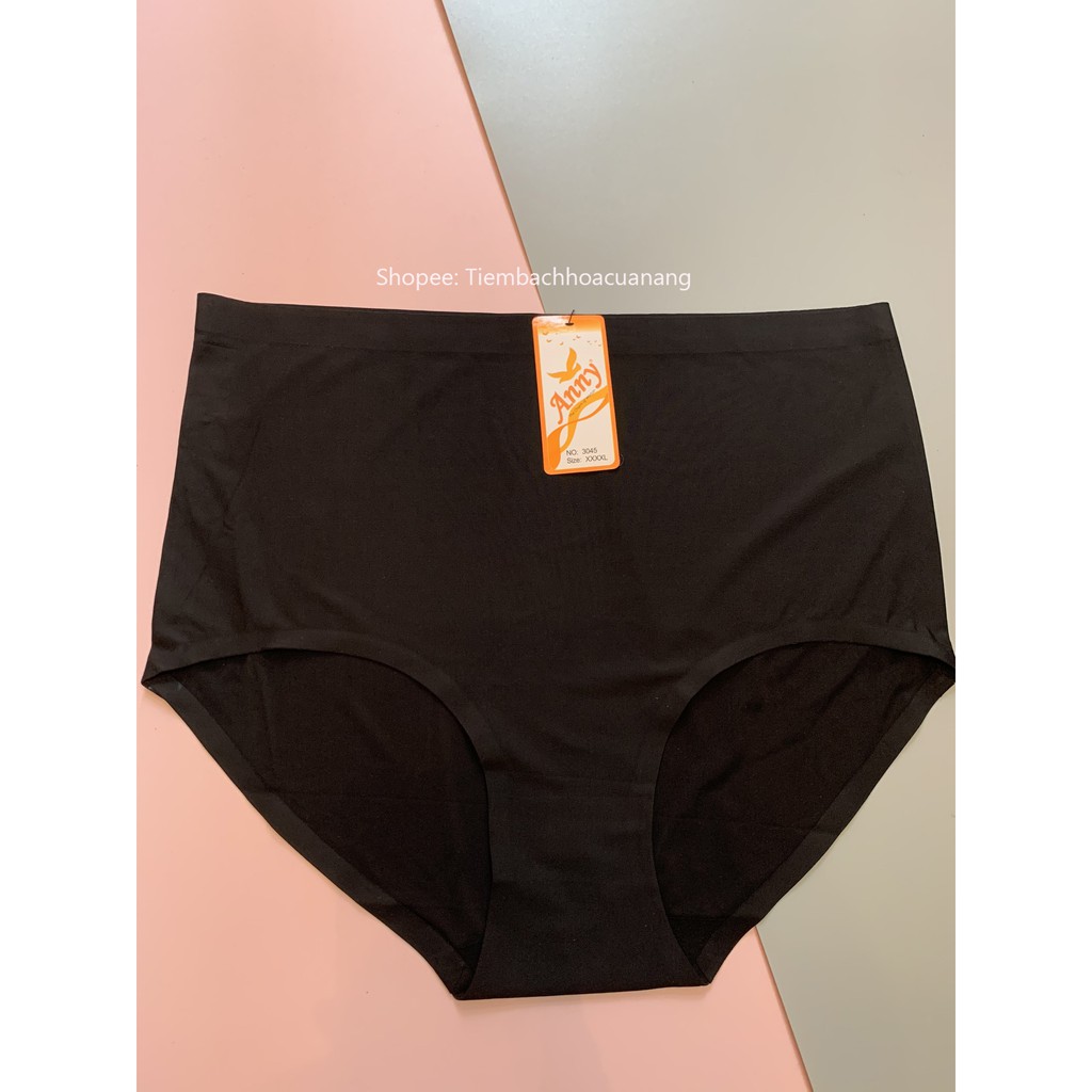 |Ảnh tự chụp| Quần Lót Su Đúc Bigsize Thái Lan Cạp Cao |M-3045|