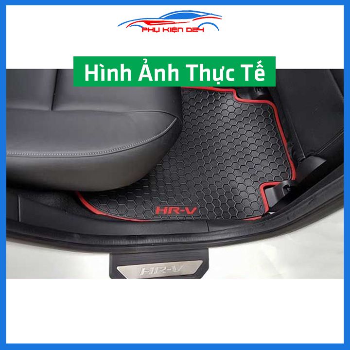 Lót sàn ô tô cao su HRV, HR-V 2018-2019-2020-2021 không mùi chống trơn trượt