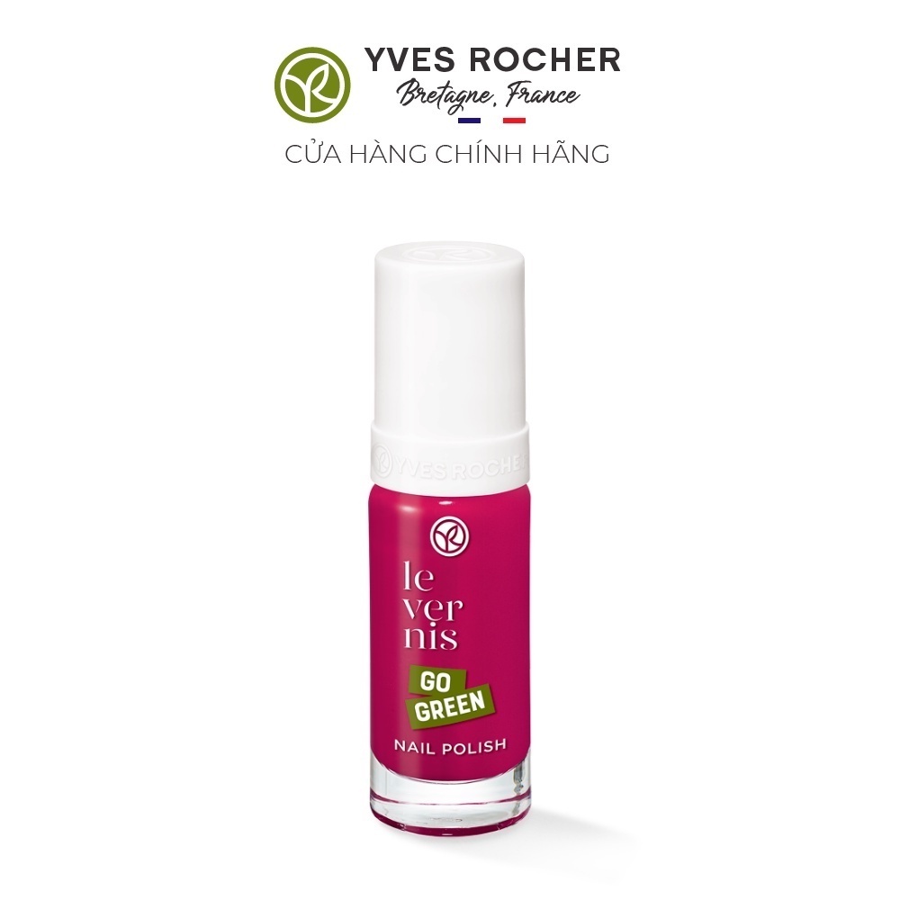 Sơn móng tay Yves Rocher go green nail polish 5ml - 04 fuchsia pink