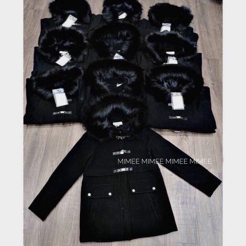 Áo khoác dạ parka mimee