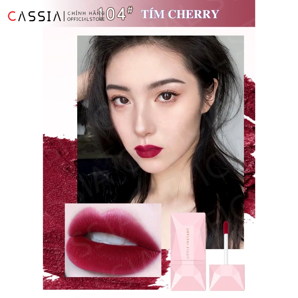 Son Kem Bùn Lá Thư Màu Hồng Matte Lì Lâu Trôi, Son Nội Địa Trung Nhung Mịn, Mềm Mại Không Khô Môi, Matte Velvet Lipstick