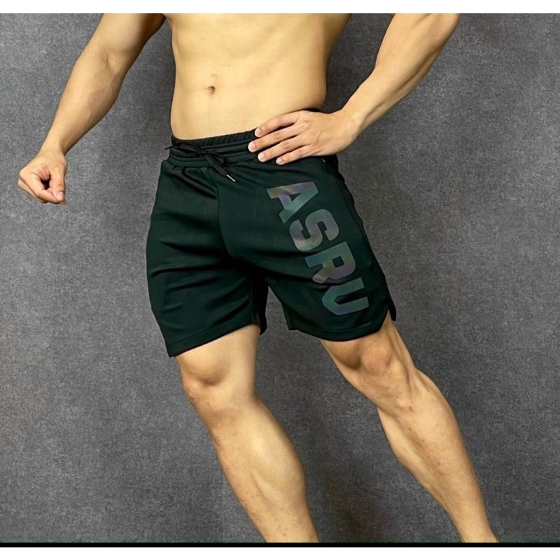 [SALE SỐC] Quần short gym nam ASRV, quần short thể thao phom body cực chất