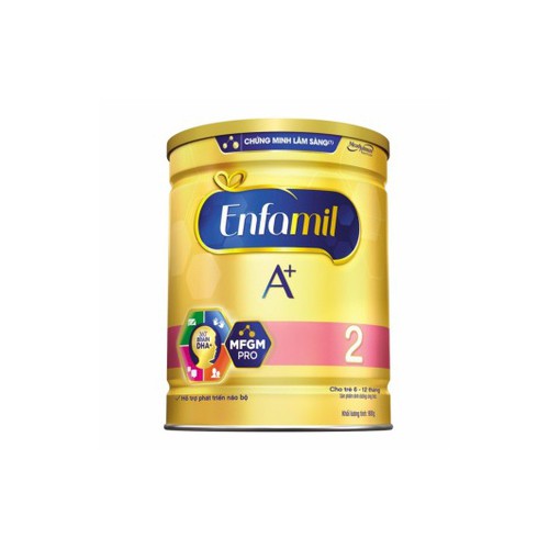 Sữa Enfamil A+ số 2 830g cho bé 6-12 tháng tuổi