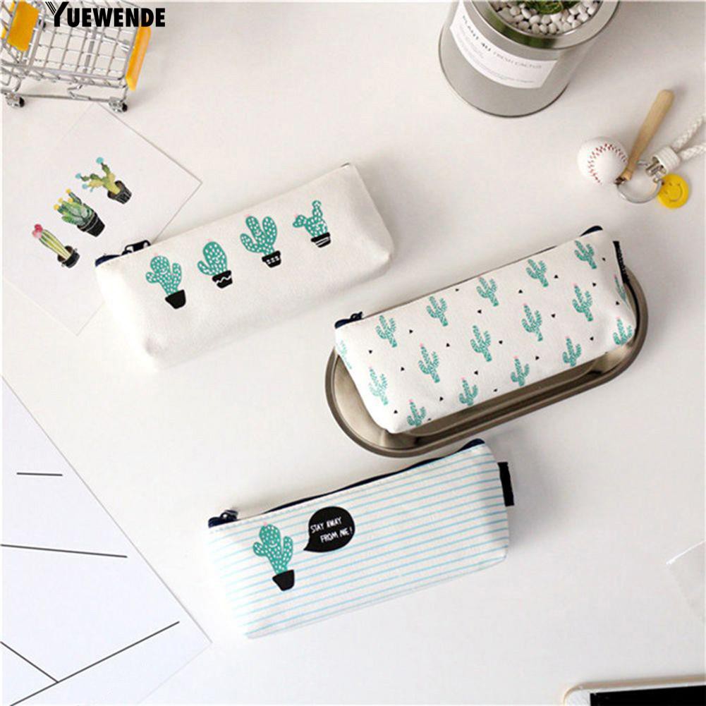Túi đựng bút hình cây xương rồng